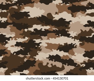 Fashionable camouflage pattern, vector illustration.Millatry print .Seamless vector wallpaper