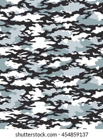 Fashionable camouflage pattern, vector illustration.Millatry print .Seamless vector wallpaper