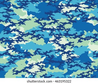 Fashionable camouflage pattern, vector illustration.Millatry print .Seamless vector wallpaper