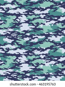 Fashionable camouflage pattern, vector illustration.Millatry print .Seamless vector wallpaper