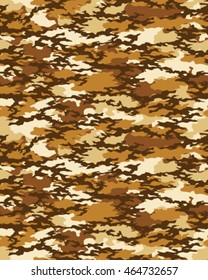 Fashionable camouflage pattern, vector illustration.Millatry print .Seamless vector wallpaper