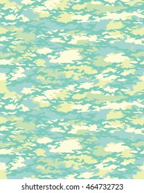 Fashionable camouflage pattern, vector illustration.Millatry print .Seamless vector wallpaper