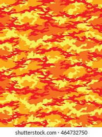 Fashionable camouflage pattern, vector illustration.Millatry print .Seamless vector wallpaper