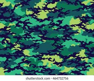 Fashionable camouflage pattern, vector illustration.Millatry print .Seamless vector wallpaper