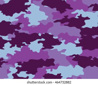 Fashionable camouflage pattern, vector illustration.Millatry print .Seamless vector wallpaper
