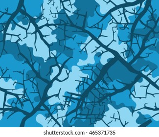 Fashionable camouflage pattern, vector illustration.Millatry print .Seamless vector wallpaper