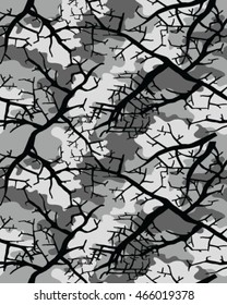 Fashionable camouflage pattern, vector illustration.Millatry print .Seamless vector wallpaper
