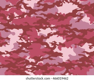 Fashionable camouflage pattern, vector illustration.Millatry print .Seamless vector wallpaper
