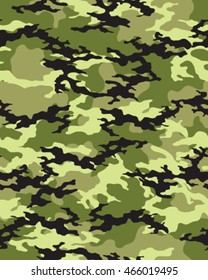 Fashionable camouflage pattern, vector illustration.Millatry print .Seamless vector wallpaper
