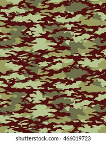 Fashionable camouflage pattern, vector illustration.Millatry print .Seamless vector wallpaper
