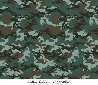 Fashionable camouflage pattern, vector illustration.Millatry print .Seamless vector wallpaper