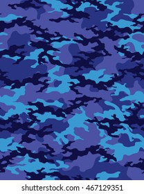 Fashionable camouflage pattern, vector illustration.Millatry print .Seamless vector wallpaper