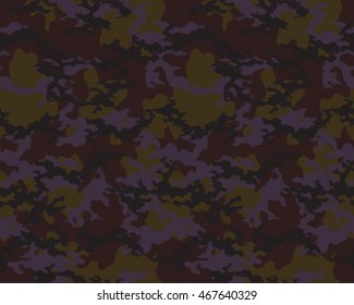 Fashionable camouflage pattern, vector illustration.Millatry print .Seamless vector wallpaper