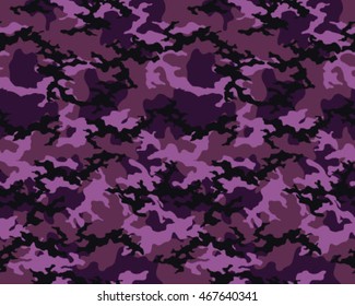 Fashionable camouflage pattern, vector illustration.Millatry print .Seamless vector wallpaper