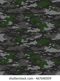 Fashionable camouflage pattern, vector illustration.Millatry print .Seamless vector wallpaper