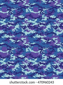 Fashionable camouflage pattern, vector illustration.Millatry print

