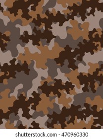 Fashionable camouflage pattern, vector illustration.Millatry print

