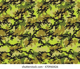 Fashionable camouflage pattern, vector illustration.Millatry print

