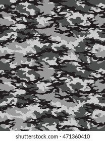 Fashionable camouflage pattern, vector illustration.Millatry print .Seamless vector wallpaper