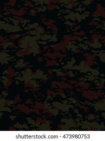 Fashionable camouflage pattern, vector illustration.Millatry print .Seamless vector wallpaper