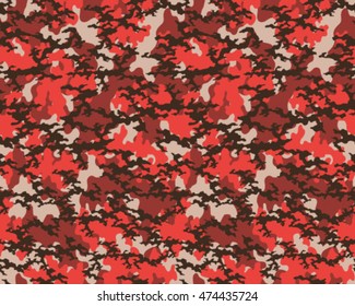 Fashionable camouflage pattern, vector illustration.Millatry print .Seamless vector wallpaper
