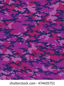 Fashionable camouflage pattern, vector illustration.Millatry print .Seamless vector wallpaper
