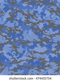 Fashionable camouflage pattern, vector illustration.Millatry print .Seamless vector wallpaper
