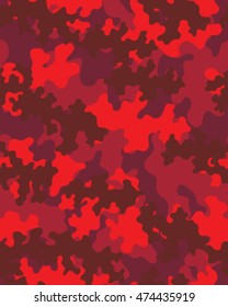 Fashionable camouflage pattern, vector illustration.Millatry print .Seamless vector wallpaper