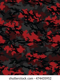 Fashionable camouflage pattern, vector illustration.Millatry print .Seamless vector wallpaper