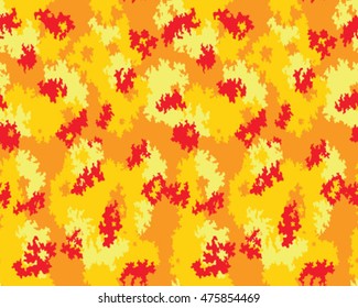 Fashionable camouflage pattern, vector illustration.Millatry print .Seamless vector wallpaper

