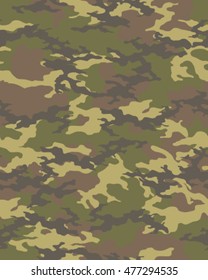 Fashionable camouflage pattern, vector illustration.Millatry print .Seamless vector wallpaper
