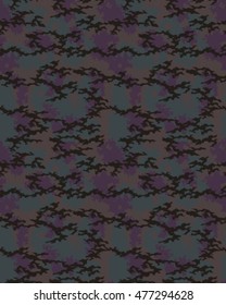 Fashionable camouflage pattern, vector illustration.Millatry print .Seamless vector wallpaper