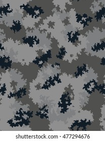Fashionable camouflage pattern, vector illustration.Millatry print .Seamless vector wallpaper