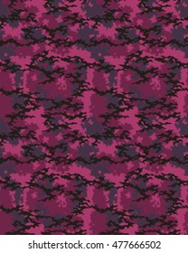 Fashionable camouflage pattern, vector illustration.Millatry print .Seamless vector wallpaper