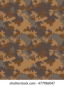 Fashionable camouflage pattern, vector illustration.Millatry print .Seamless vector wallpaper