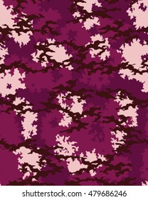 Fashionable camouflage pattern, vector illustration.Millatry print .Seamless vector wallpaper