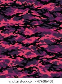 Fashionable camouflage pattern, vector illustration.Millatry print .Seamless vector wallpaper