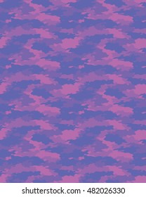 Fashionable camouflage pattern, vector illustration.Millatry print .Seamless vector wallpaper