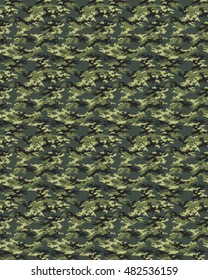 Fashionable camouflage pattern, vector illustration.Millatry print .Seamless vector wallpaper