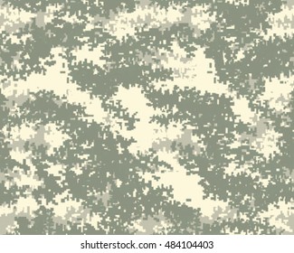 Fashionable camouflage pattern, vector illustration.Millatry print .Seamless vector wallpaper