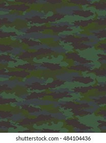 Fashionable camouflage pattern, vector illustration.Millatry print .Seamless vector wallpaper