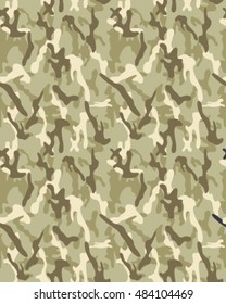 Fashionable camouflage pattern, vector illustration.Millatry print .Seamless vector wallpaper