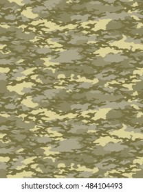 Fashionable camouflage pattern, vector illustration.Millatry print .Seamless vector wallpaper