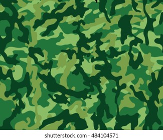 Fashionable camouflage pattern, vector illustration.Millatry print .Seamless vector wallpaper