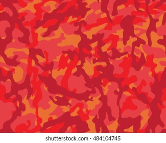 Fashionable camouflage pattern, vector illustration.Millatry print .Seamless vector wallpaper

