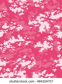 Fashionable camouflage pattern, vector illustration.Millatry print .Seamless vector wallpaper