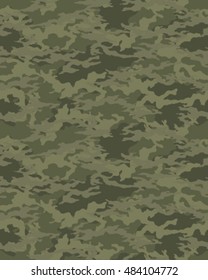 Fashionable camouflage pattern, vector illustration.Millatry print .Seamless vector wallpaper