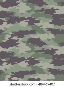 Fashionable camouflage pattern, vector illustration.Millatry print .Seamless vector wallpaper.Clothing camouflage design