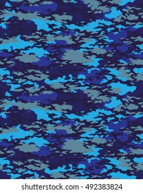 Fashionable camouflage pattern, vector illustration.Millatry print .Seamless vector wallpaper
