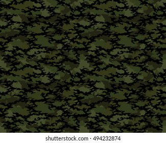 Fashionable camouflage pattern, vector illustration.Millatry print .Seamless vector wallpaper